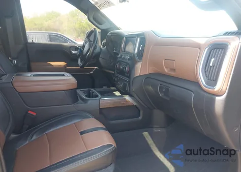 2021 Chevrolet Silverado 1500 4Wd Short Bed High Country из США, поврежденный, VIN 1GCUYHEL3MZ295544